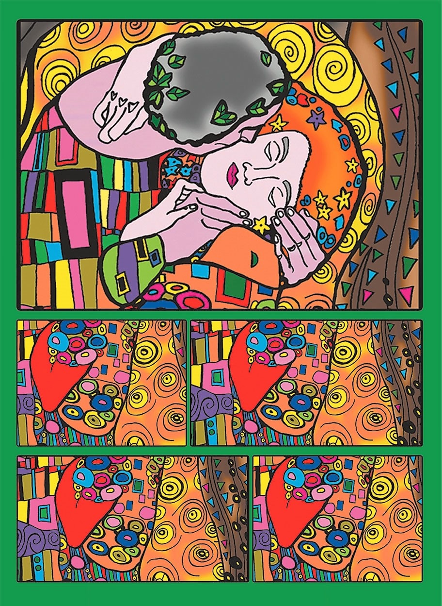 Il bacio, Gustav Klimt - Scatola - Myhobbyshop