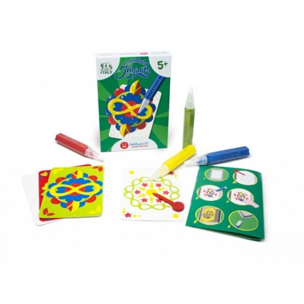 Sabbiarelli Pocket Kit - Mandala - Colorare con la sabbia diversi mandala 1