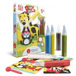 Sabbiarelli Midi Kit Crazy Pets – cuccioli da colorare con la sabbia
