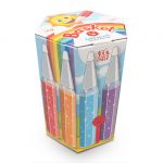 Sabbiarelli Basket 12 Penne Multicolor – sabbia colorata per sand painting