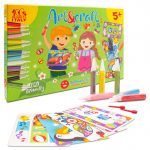 Sabbiarelli Maxi Kit Art & Craft – grande kit creativo con sabbia colorata