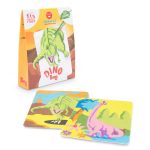 Sabbiarelli Bag Dino – kit creativo dinosauri con sabbia colorata