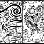 Van Gogh – Quaderno A5 in velluto da colorare ColorVelvet