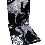 Cavallo mandala - Mappetta con elastico in velluto da colorare ColorVelvet