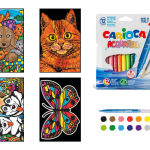 Young kids – Cartoline in velluto da colorare ColorVelvet