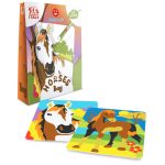 Sabbiarelli Bag Horses – kit creativo cavalli con sabbia colorata