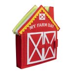 PantaWorlds My Farm Day – quiet book Montessori in feltro fattoria