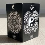 Mandala – Biglietto d'auguri in velluto da colorare ColorVelvet